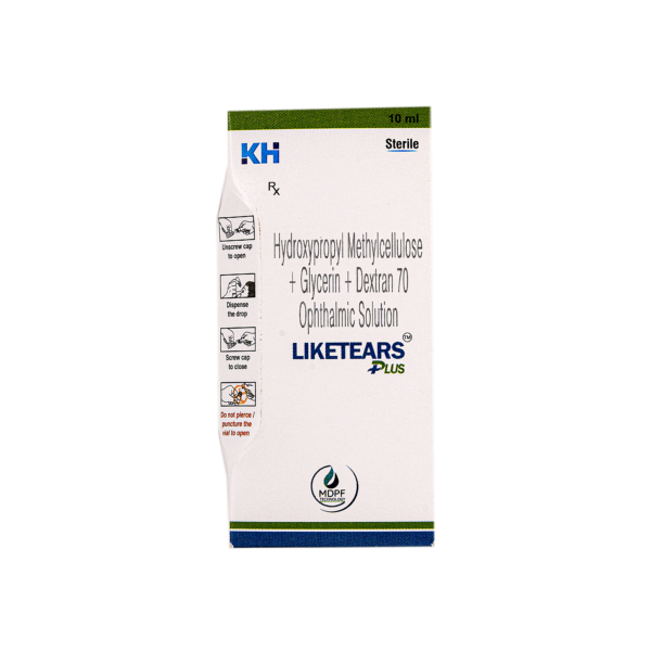 LIKETEARS PLUS<br><br> Hydroxypropyl Methylcellulose Ophthalmic Solution - Image 4