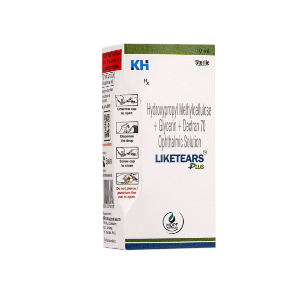 LIKETEARS PLUS<br><br> Hydroxypropyl Methylcellulose Ophthalmic Solution - Image 3