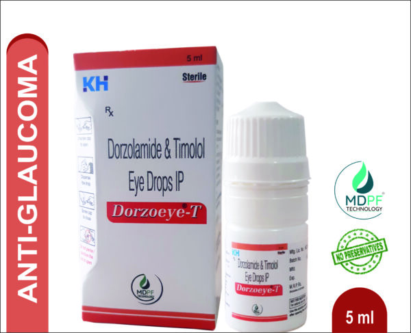 DORZOEYE-T<br><br> Dorzolamide & Timolol Eye Drops IP