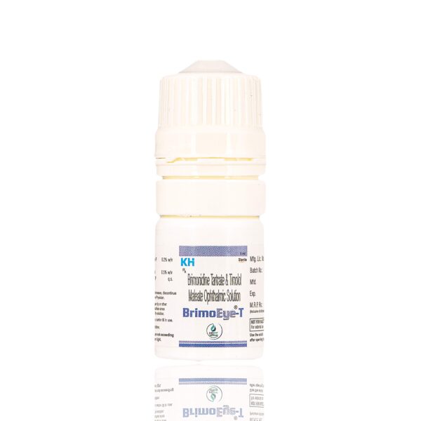 BRIMOEYE-T<br><br> Brimonidine Tartrate & Timolol Maleate Ophthalmic Solution - Image 2