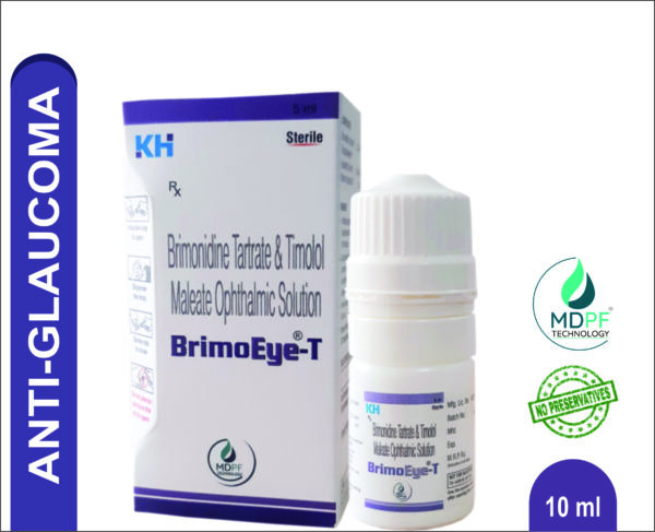 BRIMOEYE-T<br><br> Brimonidine Tartrate & Timolol Maleate Ophthalmic Solution