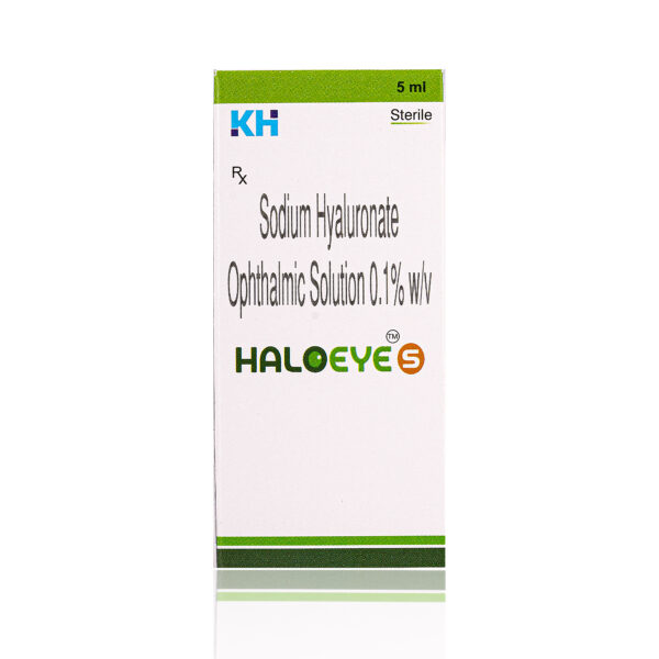 HALOEYE-S<br><br> Sodium Hyaluronate Ophthalmic Solution - Image 2