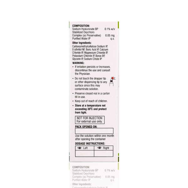 HALOEYE-S<br><br> Sodium Hyaluronate Ophthalmic Solution - Image 4