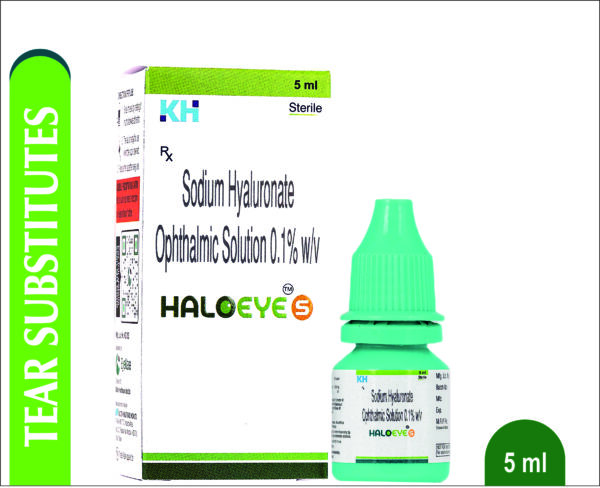 HALOEYE-S<br><br> Sodium Hyaluronate Ophthalmic Solution