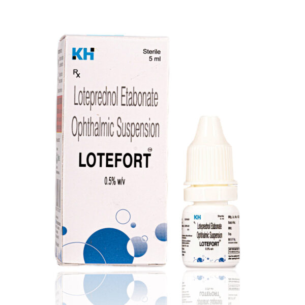 LOTEFORT<br><br> Loteprednol Etabonate Ophthalmic Suspension - Image 3