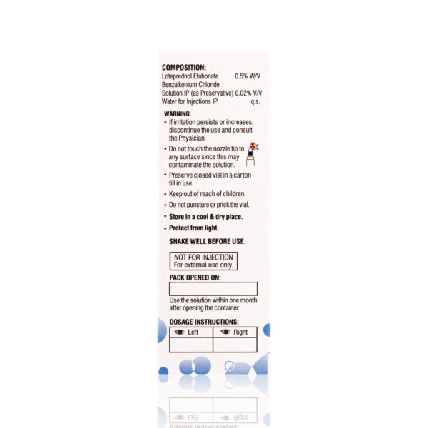 LOTEFORT<br><br> Loteprednol Etabonate Ophthalmic Suspension - Image 4