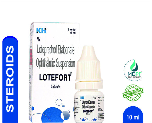 LOTEFORT<br><br> Loteprednol Etabonate Ophthalmic Suspension