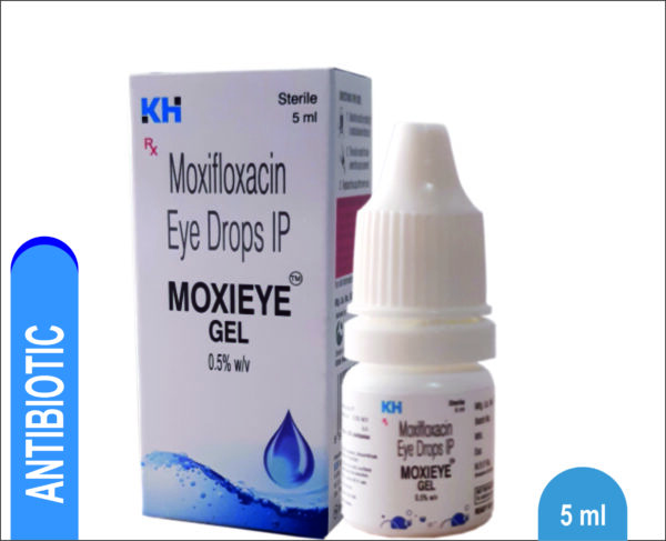 MOXIEYE GEL<br><br> Moxifloxacin Eye Drops