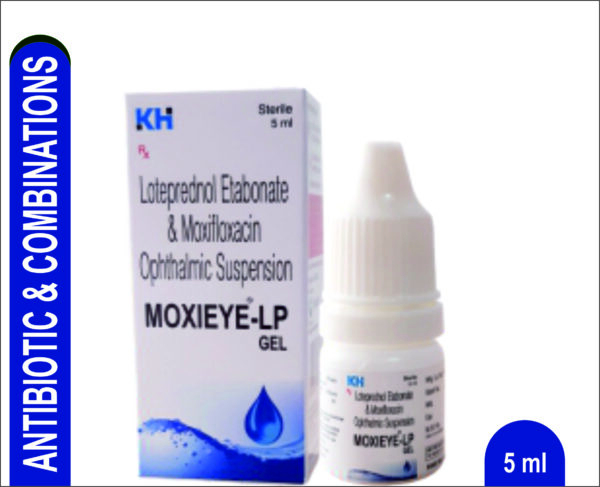 MOXIEYE-LP GEL<br><br> Loteprednol-Etabonate & Moxifloxacin Ophthalmic Suspension