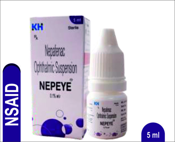 NEPEYE<br><br> Nepafenac Ophthalmic Suspension