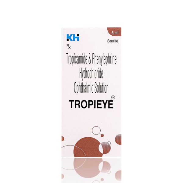 TROPIEYE<br><br> Tropicamide Phenylephrine Hydrochloride Ophthalmic Solution - Image 2