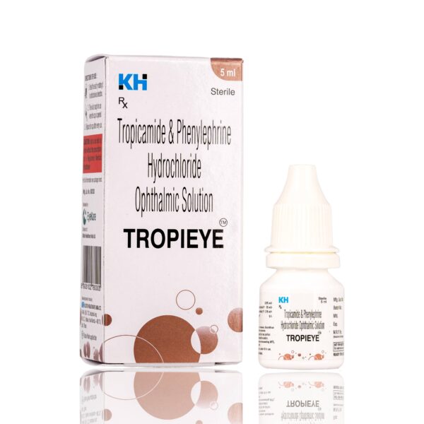 TROPIEYE<br><br> Tropicamide Phenylephrine Hydrochloride Ophthalmic Solution - Image 3