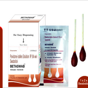 BETASWAB - Povidone-Iodine Antiseptic Solution