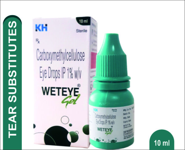 WETEYE GEL<br><br> Carboxymethylcellulose Eye Drops