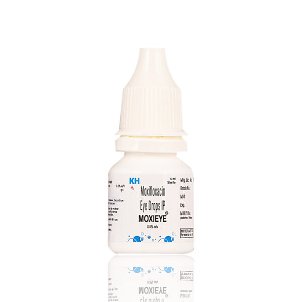 MOXIEYE <br> <br> Moxifloxacin Hydrochloride Ophthalmic Solution 0.5% w/v - Image 2