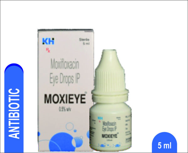 MOXIEYE <br> <br> Moxifloxacin Hydrochloride Ophthalmic Solution 0.5% w/v