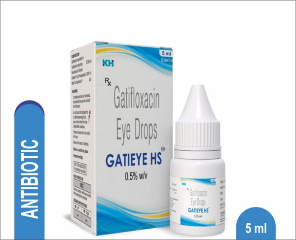 GATIEYE-HS<br><br> Gatifloxacin Eye Drop 0.5% w/v