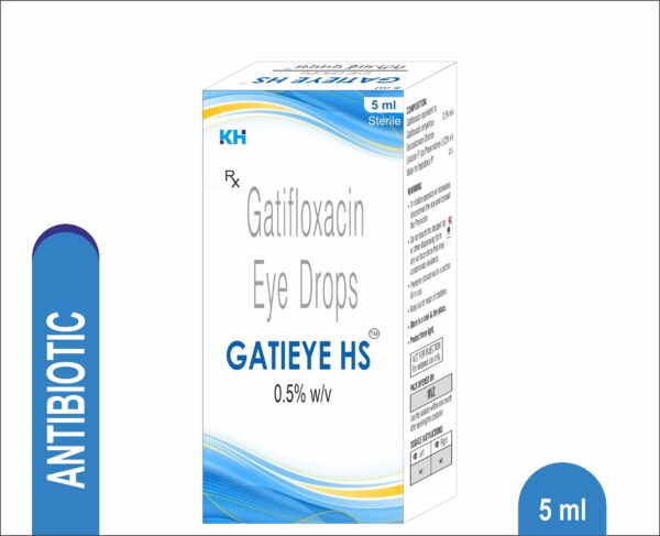 GATIEYE-HS<br><br> Gatifloxacin Eye Drop 0.5% w/v