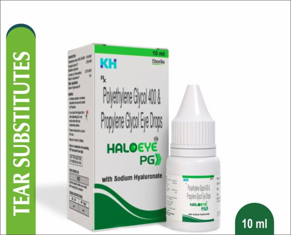 HALOEYE PG<br><br> Polyethylene Glycol 400 & Propylene Glycol Eye Drops