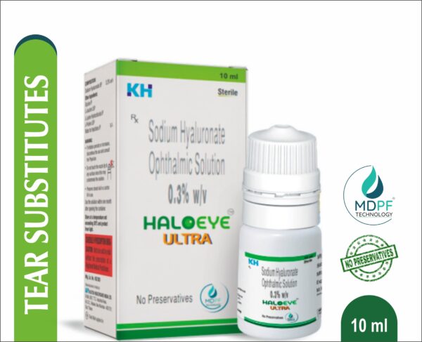 HALOEYE ULTRA<br><br> Sodium Hyaluronate Ophthalmic Solution