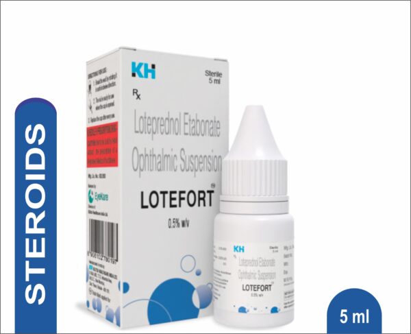 LOTEFORT<br><br> Loteprednol Etabonate Ophthalmic Suspension