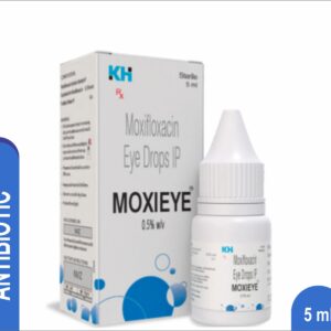 MOXIEYE <br> <br> Moxifloxacin Hydrochloride Ophthalmic Solution 0.5% w/v