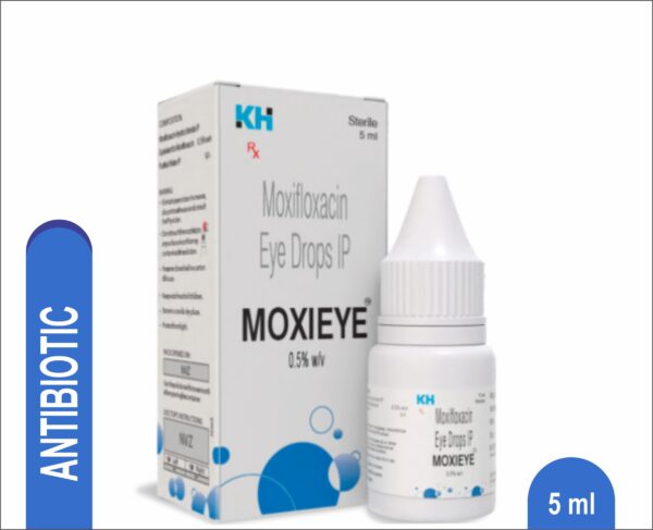 MOXIEYE <br> <br> Moxifloxacin Hydrochloride Ophthalmic Solution 0.5% w/v