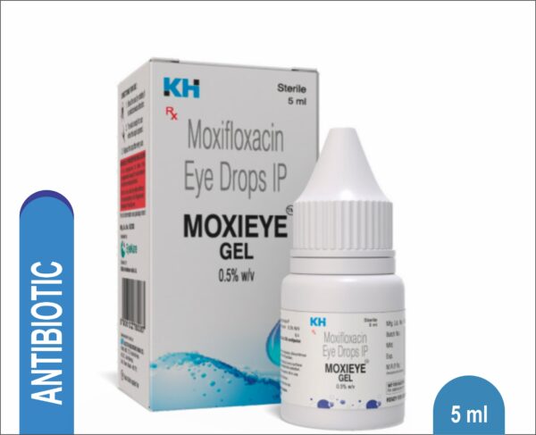 MOXIEYE GEL<br><br> Moxifloxacin Eye Drops