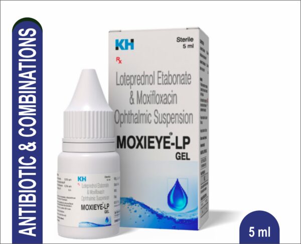 MOXIEYE-LP GEL<br><br> Loteprednol-Etabonate & Moxifloxacin Ophthalmic Suspension