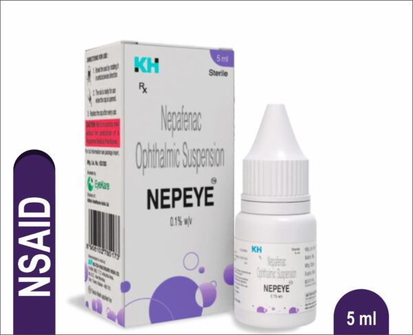 NEPEYE<br><br> Nepafenac Ophthalmic Suspension