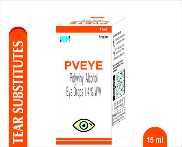 PVEYE<br><br> Polyvinyl Alcohol 1.4% W/V