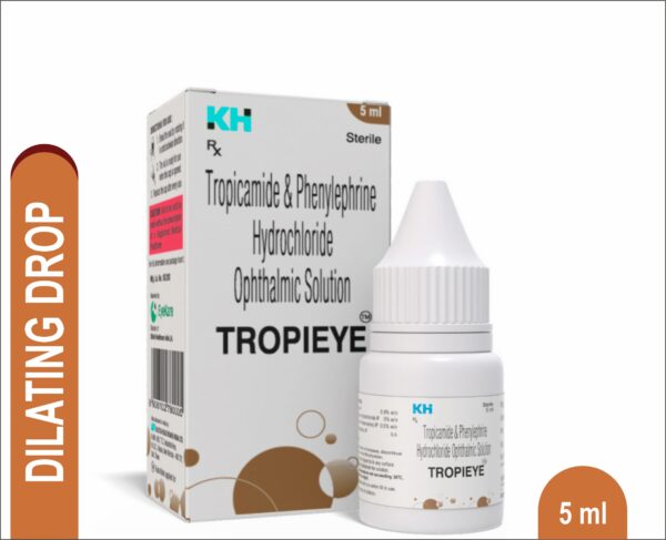 TROPIEYE<br><br> Tropicamide Phenylephrine Hydrochloride Ophthalmic Solution