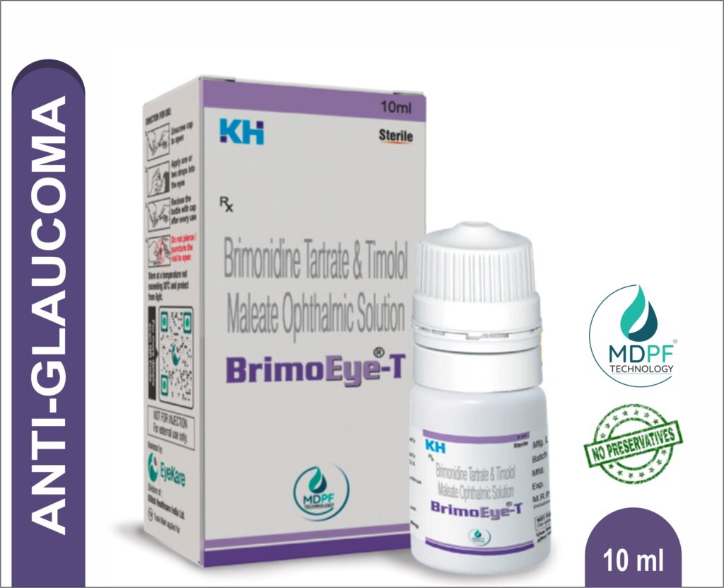 Brimoeye-T - Brimonidine & Timolol Preservative Free