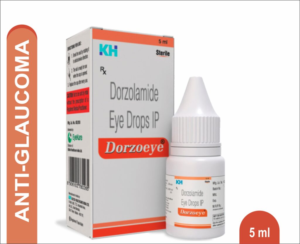Dorzoeye - Dorzolamide Hydrochloride Anti Glaucoma