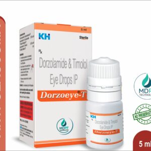 DORZOEYE-T<br><br> Dorzolamide & Timolol Preservative Free Eye Drops IP
