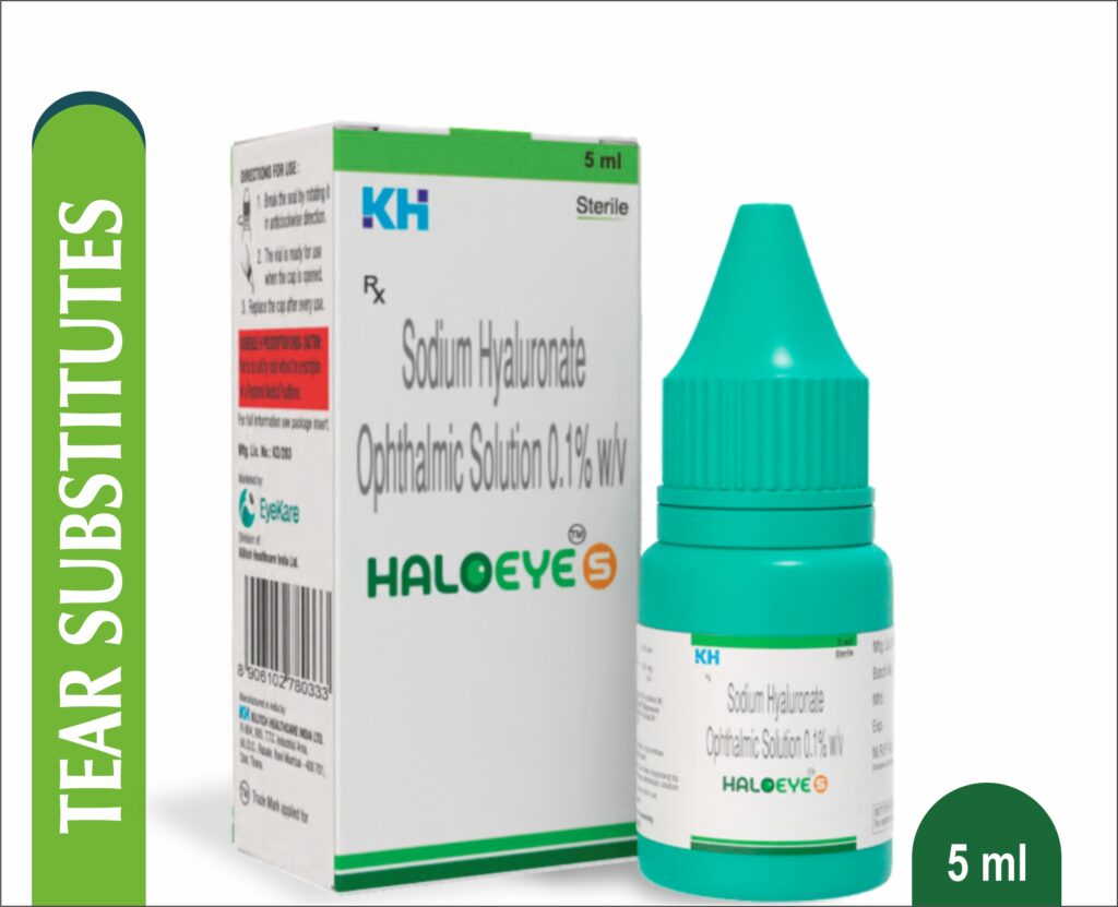 Haloeye-S - Sodium Hyaluronate Lubricating Drops