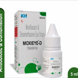 Moxieye-D - Moxifloxacin & Dexamethasone Antibiotic Steroid