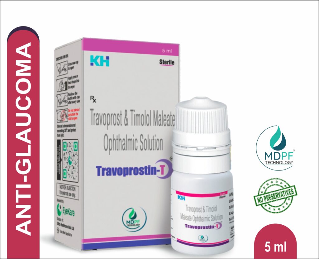 Travoprostin-T - Travoprost & Timolol Preservative Free