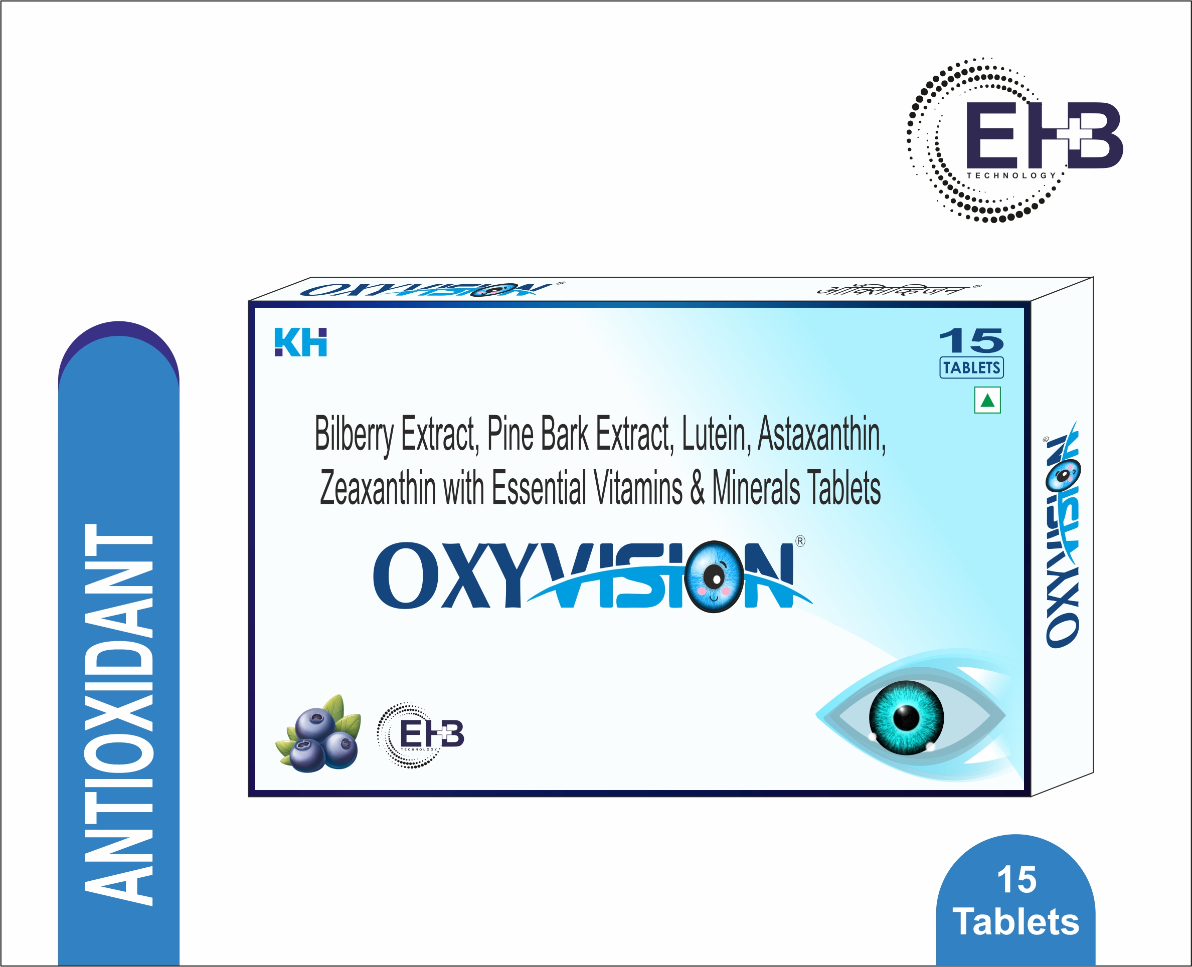 Oxyvision Tablet - Bilberry & Pine Bark Anti-Oxidant